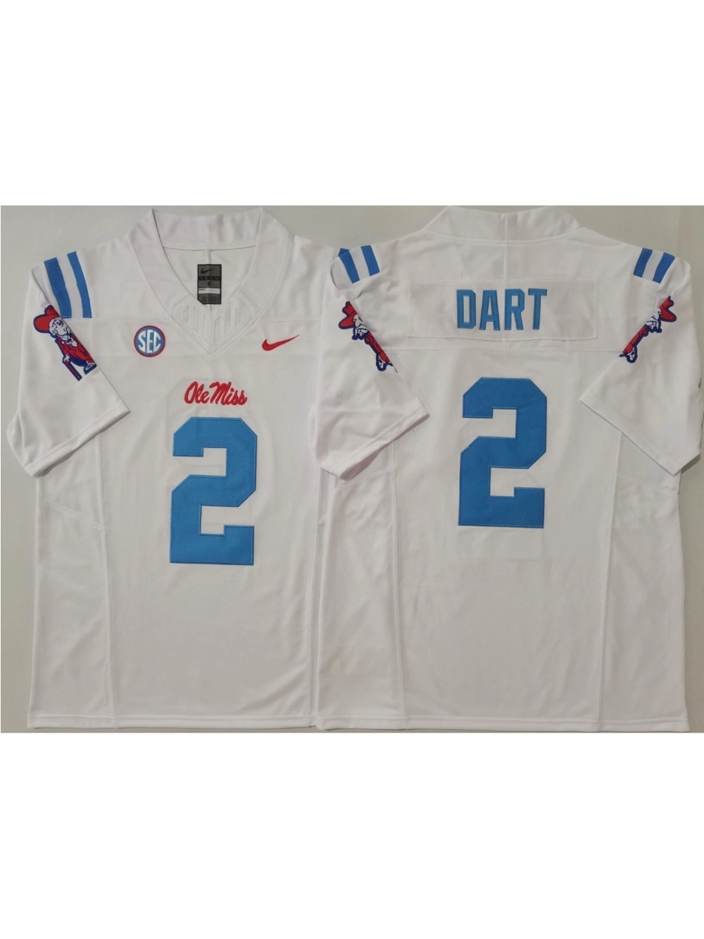 Ole Miss Jaxson Dart Jersey - Picture 3 of 3